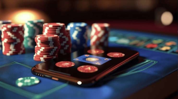 OKBet8 App ကို မြန်မာ ဖုန်းဖြင့် ဒေါင်းလုဒ်ပြုပြီး ဂိမ်းကစားနေသော မြင်ကွင်း